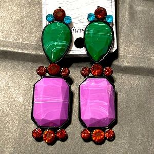 👋 3 x $15👋 rhinestone fashion earrings